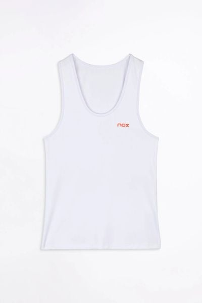 Top Damski NOX Team Fit Biały XL. Białe t-shirty damskie NOX, xl, bez wzorów, bez kołnierzyka. Za 105.75 zł.
