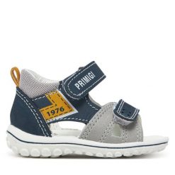 Sandały Primigi. Szare sandały chłopięce Primigi, bez zapięcia. Za 149.99 zł.