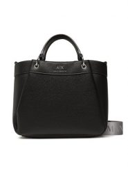 Armani Exchange Torebka 942911 CC783 00020 Czarny. Czarne torebki do ręki damskie Armani Exchange, bez wzorów, ze skóry, bez dodatków. Za 489.99 zł.