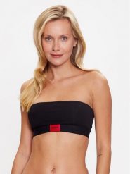 Hugo Biustonosz top 50492339 Czarny. Czarne biustonosze Hugo, bez wzorów, z bawełny. Za 99.99 zł.