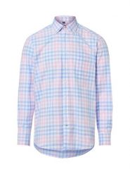 Nils Sundström Męska koszula casual Mężczyźni Regular Fit Bawełna różowy|niebieski, XXL. Czerwone koszule męskie Nils Sundström, m, bez wzorów, z bawełny, casualowe, bez kołnierzyka, bez ramiączek. Za 199.95 zł.