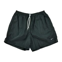 Second life - Męskie czarne szorty - Jak nowy. Czarne krótkie spodenki sportowe męskie Nike, m, bez wzorów, z nylonu, do biegania. Za 25.52 zł.
