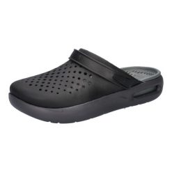 Buty do chodzenia męskie Crocs Inmotion Clog. Czarne sandały męskie Crocs, z gumy, bez zapięcia. Za 385.00 zł.