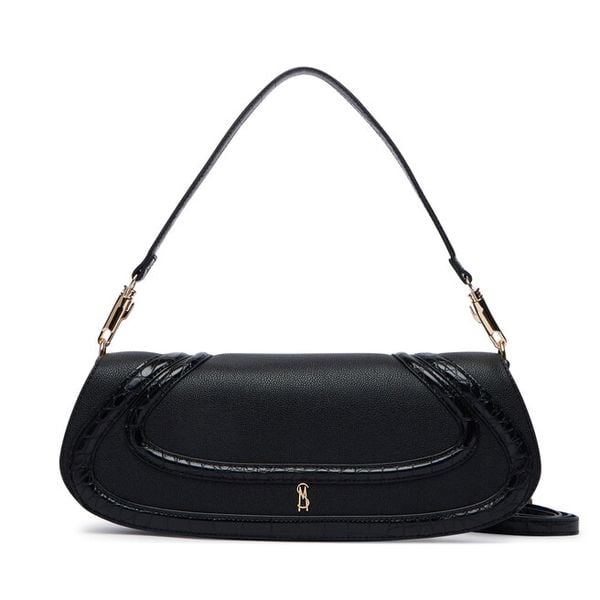 Torebka Steve Madden. Czarne torebki do ręki damskie Steve Madden, bez wzorów, klasyczne, bez dodatków. Za 559.99 zł.