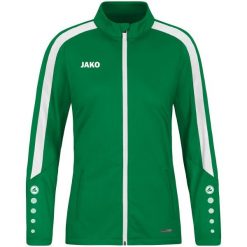 Poliestrowa bluza dresowa Jako Power. Zielone bluzy damskie Jako, l, bez wzorów, z dresówki, z kapturem. Za 288.50 zł.