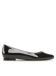 Lasocki Baleriny WFA1572-16Z Czarny. Czarne baleriny damskie Lasocki, bez wzorów, z lakierowanej skóry, bez obcasa. Za 159.99 zł.