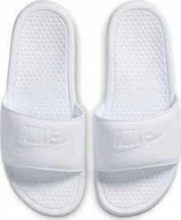 KLAPKI DAMSKIE NIKE WMNS BENASSI JD SPORTOWE 343881 115 r.36,5. Klapki damskie Nike, bez wzorów, sportowe, bez obcasa. Za 125.99 zł.