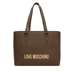 Torebka LOVE MOSCHINO. Brązowe torebki do ręki damskie Love Moschino, bez wzorów, bez dodatków. Za 1,049.00 zł.