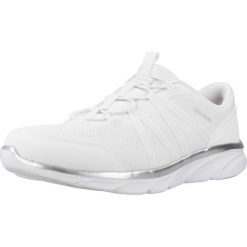 Buty SKECHERS 104347S Biały. Białe obuwie sportowe damskie Skechers, bez wzorów, z tkaniny, trekkingowe, Skechers Sport. Za 339.85 zł.