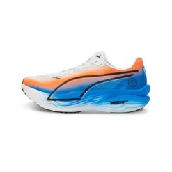 Damskie buty do biegania Puma Deviate Nitro Elite 3 Ekiden. Białe obuwie sportowe damskie Puma, bez wzorów, do biegania. Za 852.00 zł.