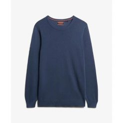 Bluza Superdry Essentials. Niebieskie bluzy męskie Superdry., l, bez wzorów, bez kaptura. Za 283.20 zł.