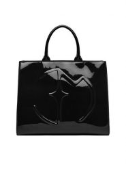 Eva Minge Torebka EO-ALICE-LDA8226-1 Czarny. Czarne torebki do ręki damskie Eva Minge, bez wzorów, z materiału, bez dodatków. Za 239.99 zł.