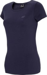 4f t-shirt damski H4Z20-TSD001 GRANAT r.M. T-shirty damskie 4f, m, bez wzorów, bez kołnierzyka. Za 29.31 zł.