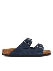 Birkenstock Klapki Arizona 1030916 Granatowy. Niebieskie klapki męskie Birkenstock, ze skóry. Za 429.99 zł.