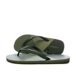 Japonki plażowe męskie O'Neill Profile Color Block. Zielone klapki męskie O'Neill, z gumy, sportowe. Za 59.99 zł.