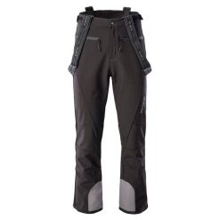 Spodnie Narciarskie Męskie Lorne II. Czarne spodnie sportowe męskie IGUANA, na zimę, m, bez wzorów, narciarskie. Za 467.99 zł.