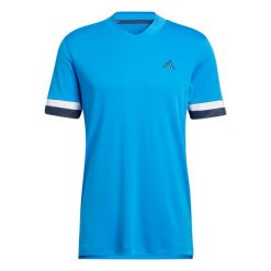 Koszulka do golfa męska Adidas Heat.RDY Solid. Czarne koszulki polo męskie Adidas, l, bez wzorów, bez ramiączek. W wyprzedaży za 203.50 zł.