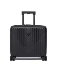 Guess Walizka kabinowa TMOLPC P5243 Czarny. Czarne walizki męskie Guess, z aplikacjami. Za 509.99 zł.