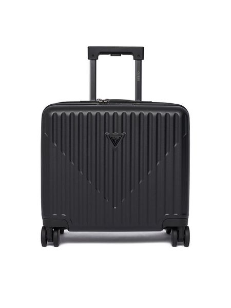 Guess Walizka kabinowa TMOLPC P5243 Czarny. Czarne walizki męskie Guess, z aplikacjami. Za 1,259.00 zł.