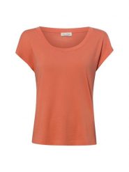 Marc O'Polo koszulka z dzianiny Kobiety Bawełna (100%) pomarańczowy, XXL. Brązowe t-shirty damskie Marc O'Polo, xxl, bez wzorów, z bawełny, bez kołnierzyka. Za 139.95 zł.