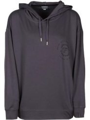 Damska bluza z kapturem Fundango Richmond. Czarne bluzy sportowe damskie Fundango, l, bez wzorów, z bawełny, z kapturem, trekkingowe. Za 239.90 zł.