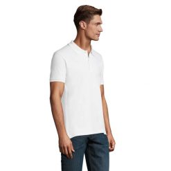 Męska Koszulka Polo Phoenix. Niebieskie koszulki polo męskie SOL'S, m, bez wzorów, z bawełny, bez ramiączek. Za 127.99 zł.