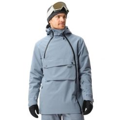 Kurtka narciarska Colourwear M Foil Anorak. Niebieskie kurtki sportowe męskie Colourwear, m, bez wzorów, narciarskie. Za 926.00 zł.