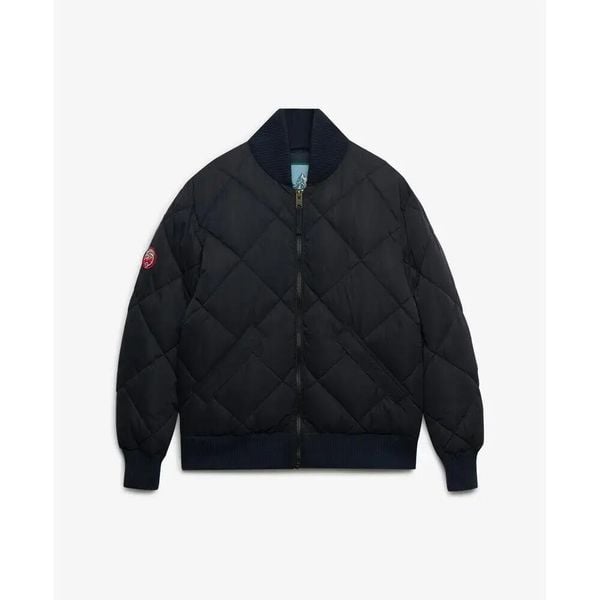 Kurtka puchowa Superdry Diamond. Zielone kurtki męskie Superdry., l, bez wzorów, z puchu, eleganckie, z kapturem. Za 637.65 zł.