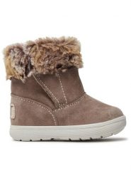 Primigi Kozaki 4850611 M Brązowy. Brązowe buty zimowe dziewczęce Primigi, bez wzorów, ze skóry, bez zapięcia. Za 269.99 zł.