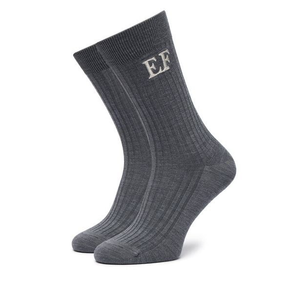 Skarpety długie Elisabetta Franchi. Szare skarpety damskie Elisabetta Franchi, bez wzorów. Za 389.99 zł.