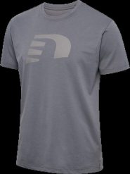 Hummel T-shirt krótki rękaw nwlLOGO z organicznej bawełny i przetworzonego. Brązowe t-shirty męskie Hummel, l, bez wzorów, z bawełny, sportowe, bez kołnierzyka. Za 158.50 zł.