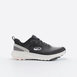 Buty do biegania damskie JogFlow190 Grip. Białe obuwie sportowe damskie Decathlon, bez wzorów, z poliesteru, do biegania. Za 149.99 zł.