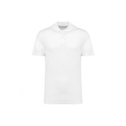Polo suprima Kariban Premium. Białe koszulki polo męskie KARIBAN, m, bez wzorów, z bawełny, bez ramiączek. Za 155.50 zł.