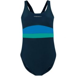 Kostium kąpielowy dla dziewczynki Crowell Swan. Niebieskie stroje kąpielowe dla dziewczynek CROWELL, bez wzorów. Za 58.00 zł.