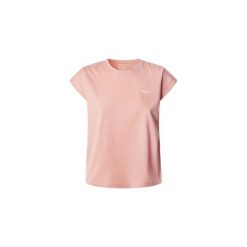 Koszulka damska Pepe Jeans Blooma. Czerwone t-shirty damskie Pepe Jeans, bez wzorów, z jeansu, bez kołnierzyka. Za 105.50 zł.