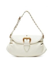 PINKO Torebka Jolene Shoulder Classic PE 25 PLTT 102801 A270 Biały. Białe torebki do ręki damskie Pinko, bez wzorów, ze skóry, bez dodatków. Za 1,259.00 zł.