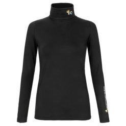 Bluza golf jeździecka damska Equestrian Queen Magdalene ciepła. Niebieskie bluzy damskie EQUESTRIAN QUEEN, l, z aplikacjami, bez kaptura. Za 242.99 zł.