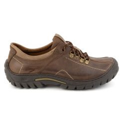 KOMODO Buty męskie trekkingowe skórzane 936K brązowe. Brązowe trekkingi męskie . Za 377.80 zł.