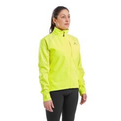 Damska kurtka wodoodporna Altura Night Vision Storm. Żółte kurtki sportowe damskie ALTURA, s, bez wzorów, z materiału, bez kaptura, rowerowe. Za 517.50 zł.