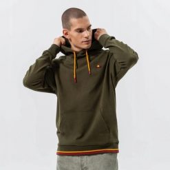 ELLESSE BLUZA MĘSKA Z KAPTUREM XXL SPORTOWA KOLOR ZIELONY. Zielone bluzy męskie Ellesse, l, bez wzorów, z bawełny, z kapturem, do biegania. Za 237.00 zł.