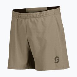 Spodenki do biegania męskie SCOTT Endurance Vented. Brązowe krótkie spodenki sportowe męskie Scott, m, bez wzorów, z elastanu, do biegania. Za 189.99 zł.