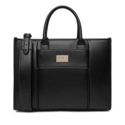 Torebka Nine West. Czarne torebki do ręki damskie Nine West, bez wzorów, klasyczne, bez dodatków. Za 369.99 zł.