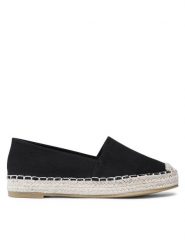 Jenny Fairy Espadryle WSS990-106 Czarny. Czarne espadryle damskie Jenny Fairy, bez wzorów, z materiału, bez obcasa, bez zapięcia. Za 79.99 zł.