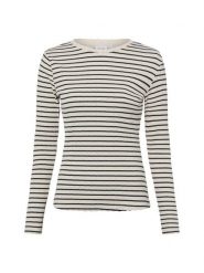 Vila Damska koszula z długim rękawem - VIAmeline Kobiety Bawełna beżowy|czarny w paski, S. Brązowe koszule damskie Vila, s, bez wzorów, z bawełny, klasyczne, bez kołnierzyka, bez ramiączek. Za 149.95 zł.