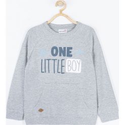 Coccodrillo - Longsleeve dziecięcy 92-122 cm. Szare t-shirty dla chłopców COCCODRILLO, bez wzorów, z dzianiny, bez ramiączek. W wyprzedaży za 32.90 zł.