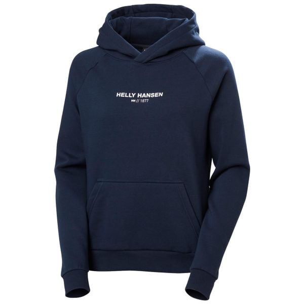 Bluza damska z kapturem Helly Hansen Fleece. Niebieskie bluzy damskie Helly Hansen, bez wzorów, z kapturem. Za 308.50 zł.