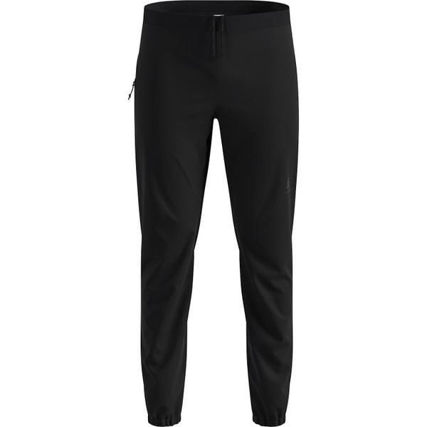 Spodnie softshellowe Odlo Pants regular length ESSENTIAL WARM. Czarne spodnie sportowe męskie Odlo, na zimę, bez wzorów, narciarskie. Za 449.99 zł.