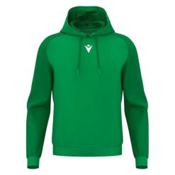Bluza z kapturem Macron Horn. Zielone bluzy sportowe damskie Macron, m, bez wzorów, z materiału, z kapturem. Za 195.50 zł.