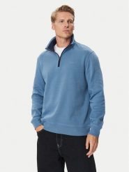 Gant Bluza 2067160 Niebieski Regular Fit. Niebieskie bluzy męskie GANT, m, bez wzorów, z bawełny, bez kaptura. Za 560.99 zł.