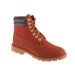 Trapery męskie, Timberland 6 IN Basic Boot. Brązowe śniegowce i trapery męskie Timberland, na zimę, sportowe, bez zapięcia. Za 767.25 zł.